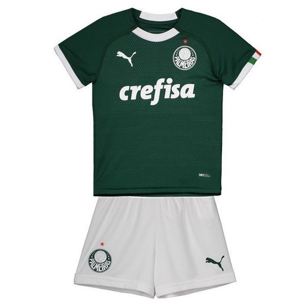 Camiseta Palmeiras Replica Primera Ropa Niños 2019/20 Verde